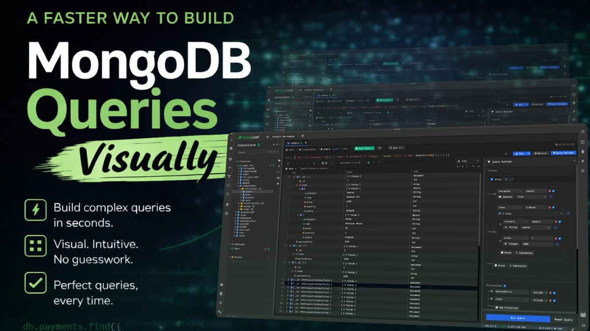 A Faster Way to Build MongoDB Queries Visually