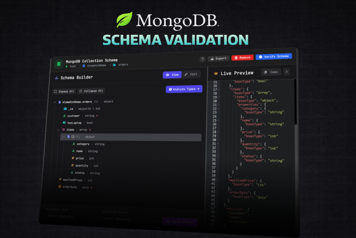 MongoDB Has Schemas. You Just Haven't Used Them.